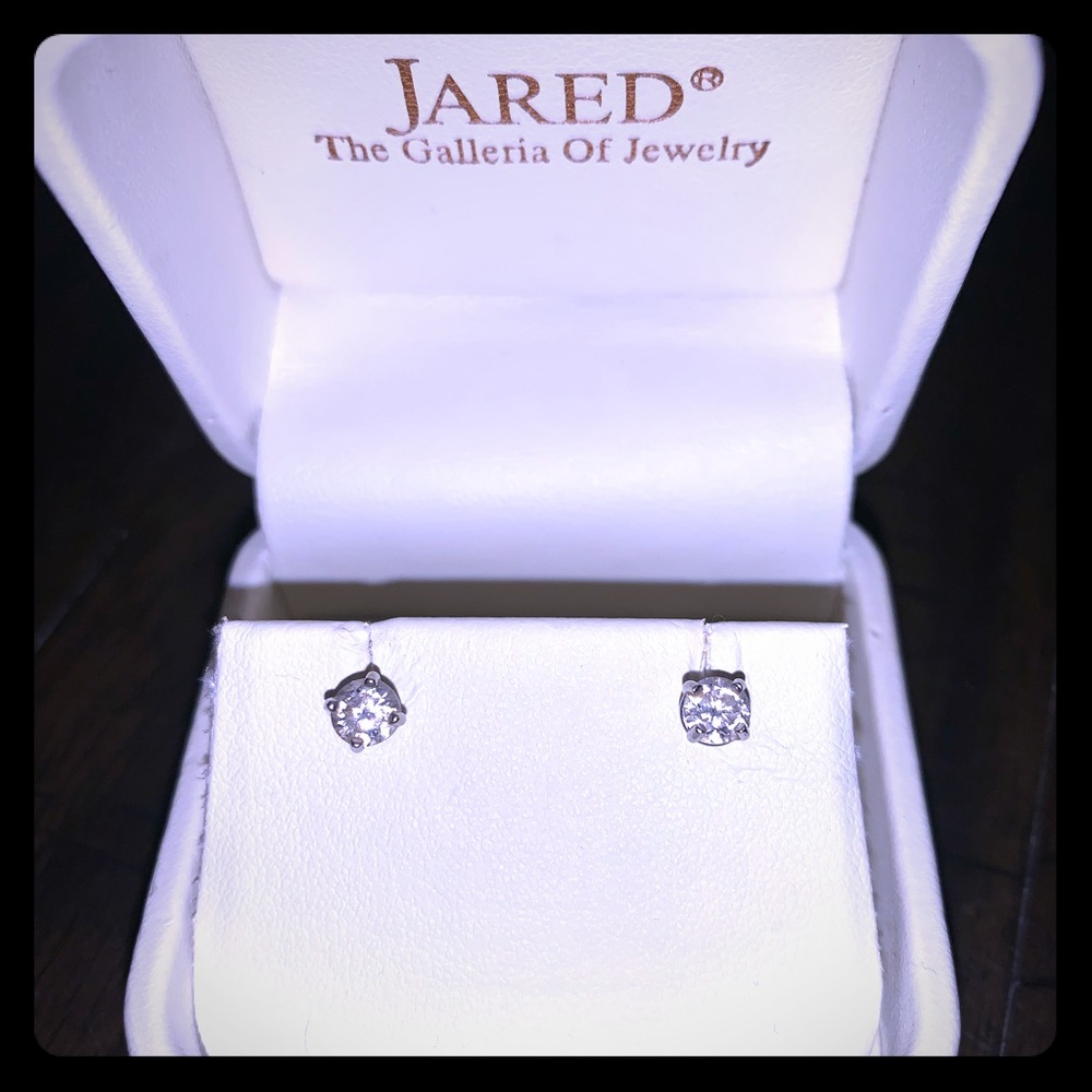3/4 carat diamond earrings